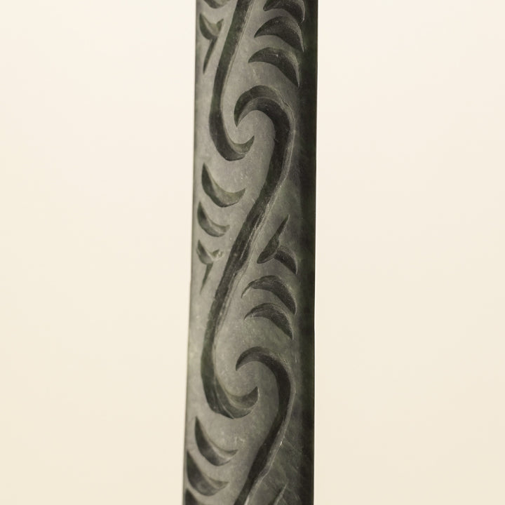 Kawakawa XL Toki Pounamu Pendant