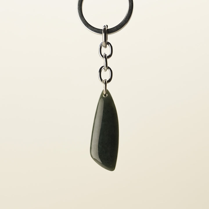 Greenstone Drop Keychain