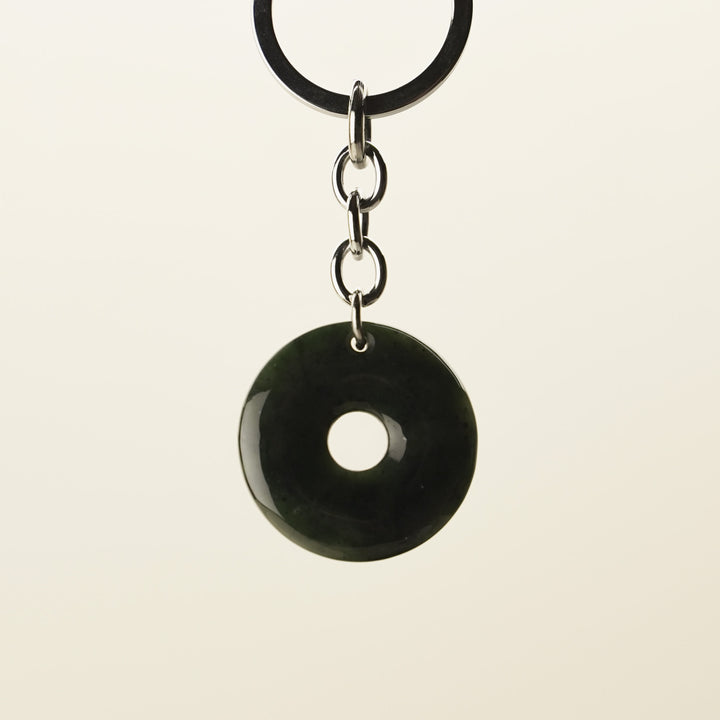 Porowhita Greenstone Key Ring