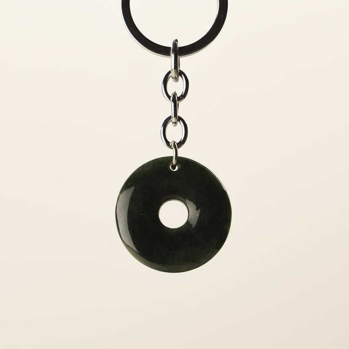 Porowhita Greenstone Key Ring