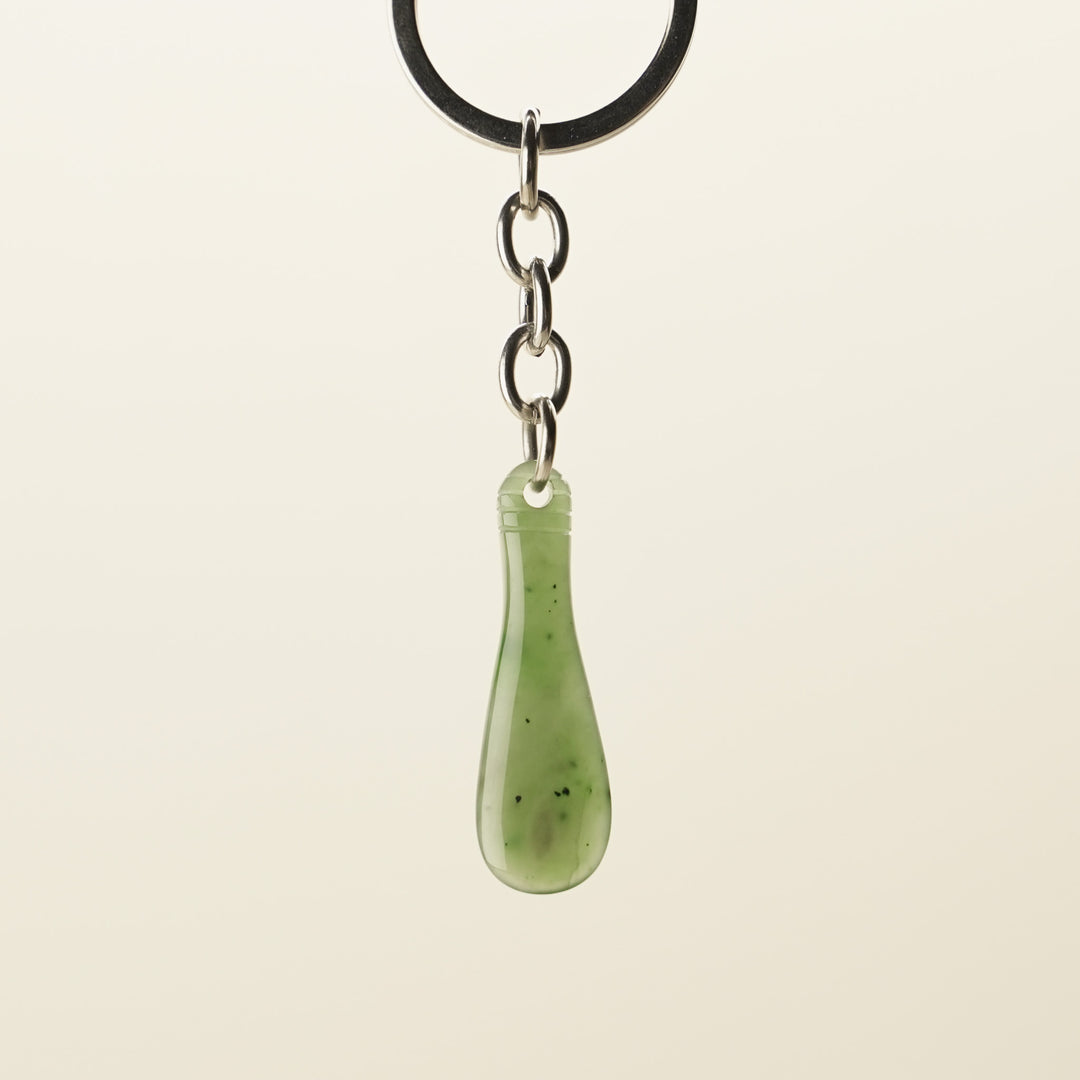 Mere Greenstone Key Ring