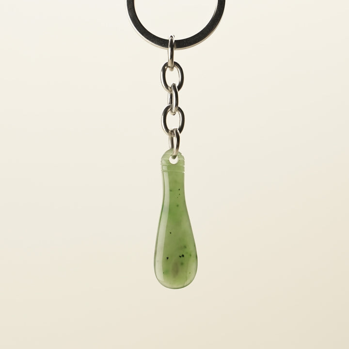 Mere Greenstone Key Ring