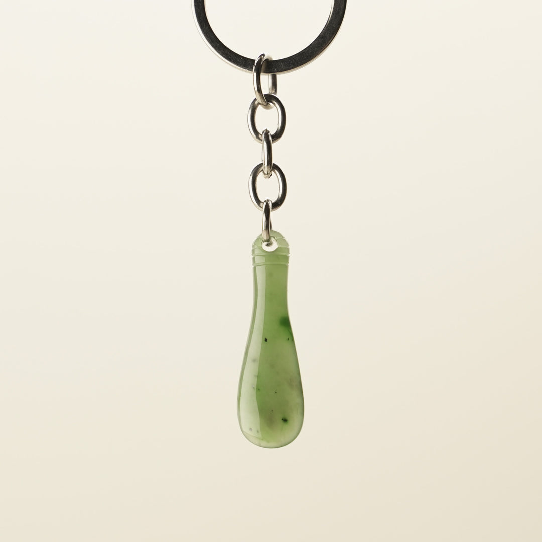 Mere Greenstone Key Ring