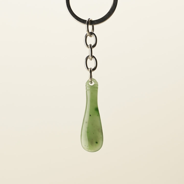 Mere Greenstone Key Ring