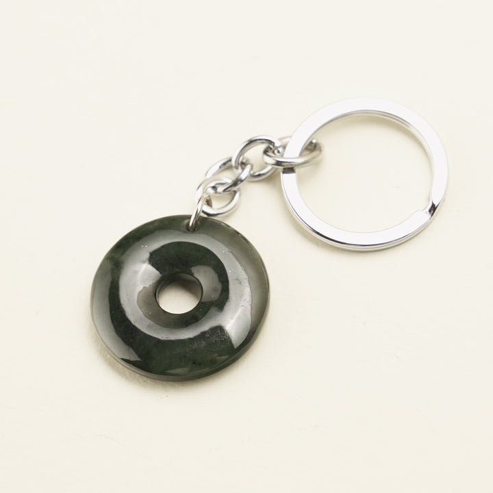 Porowhita Greenstone Key Ring
