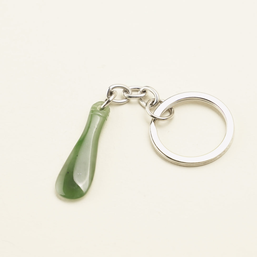 Mere Greenstone Key Ring