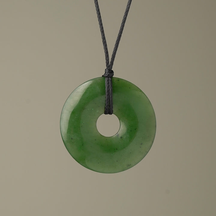 Large Porowhita Greenstone Pendant
