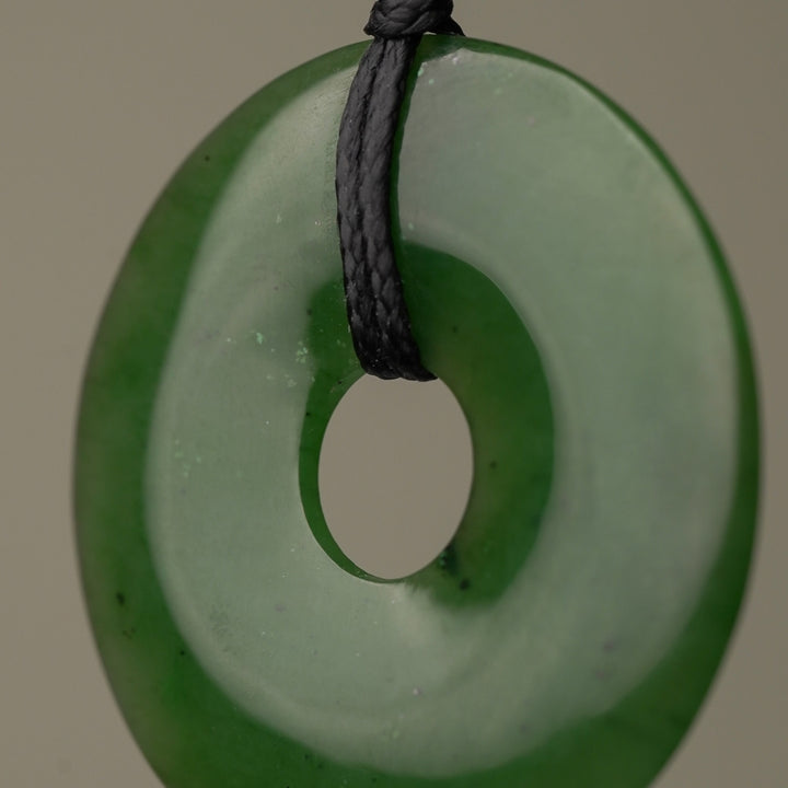 Large Porowhita Greenstone Pendant