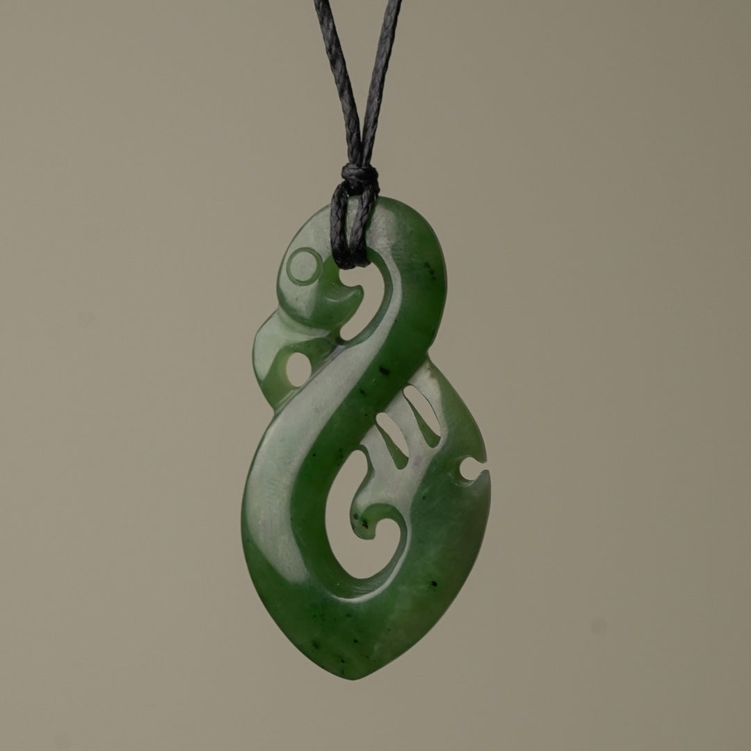Medium Manaia Greenstone Pendant