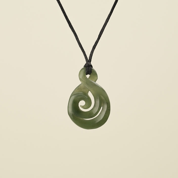 Pikorua Koru Pounamu Medium