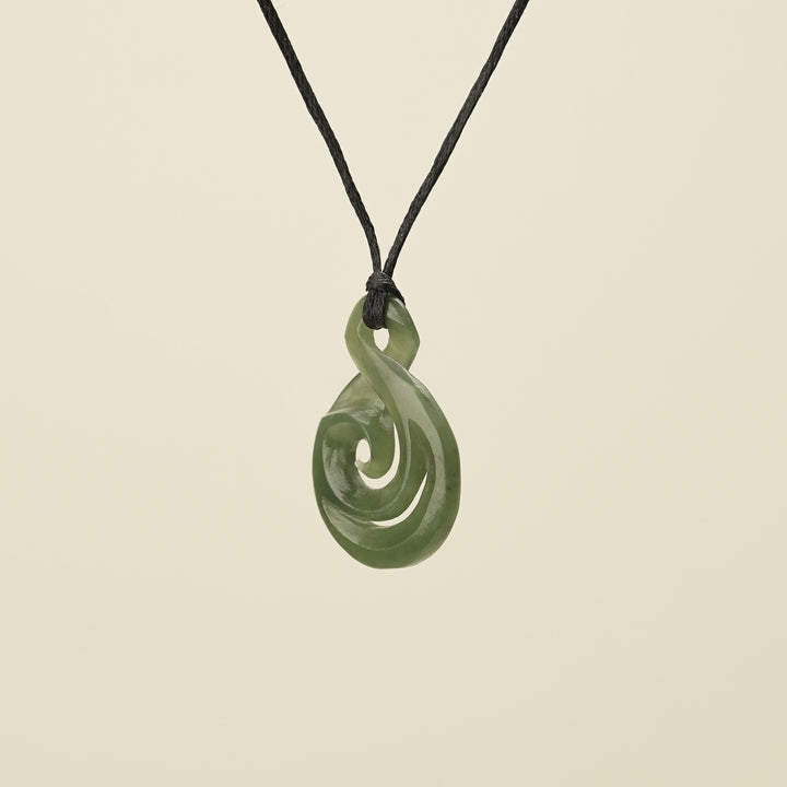 Pikorua Koru Pounamu Medium