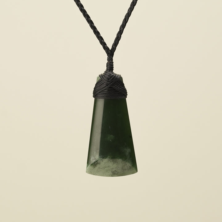 Small Dark Flower Pounamu Toki