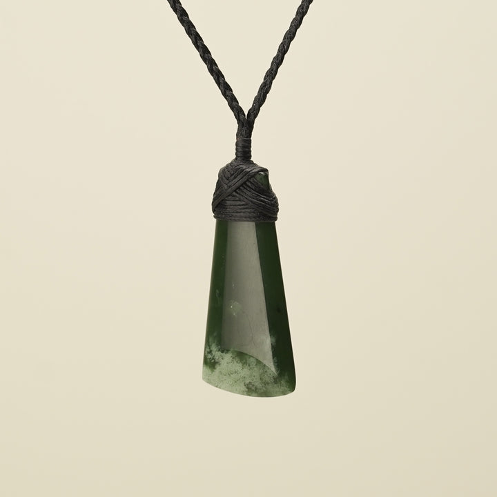Small Dark Flower Pounamu Toki
