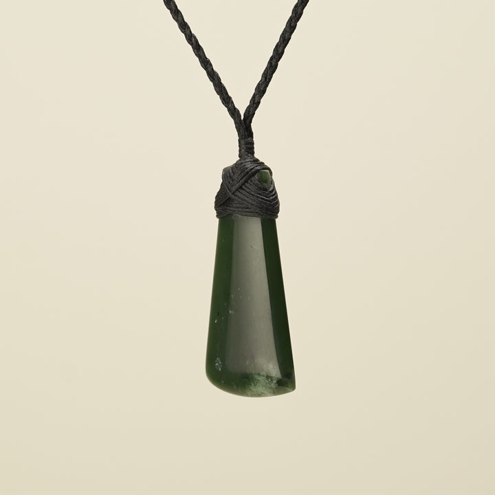 Small Dark Flower Pounamu Toki