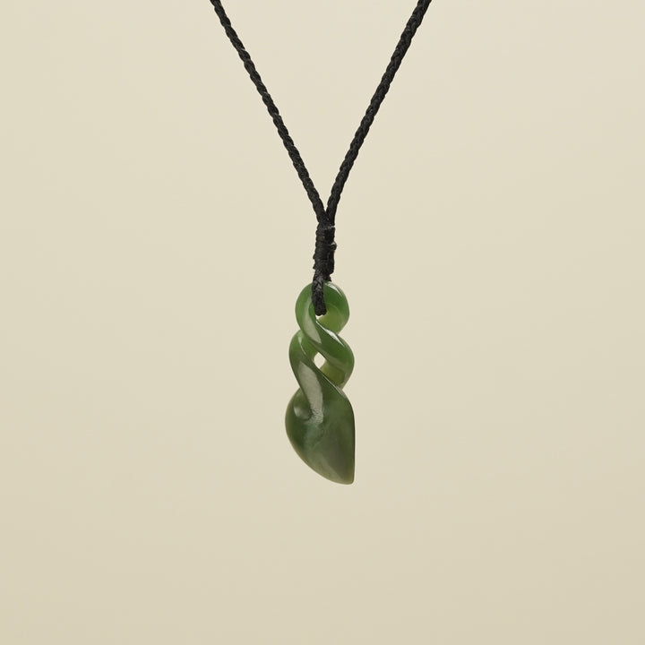Pikorua Triple Kawakawa Pounamu Small Pendant