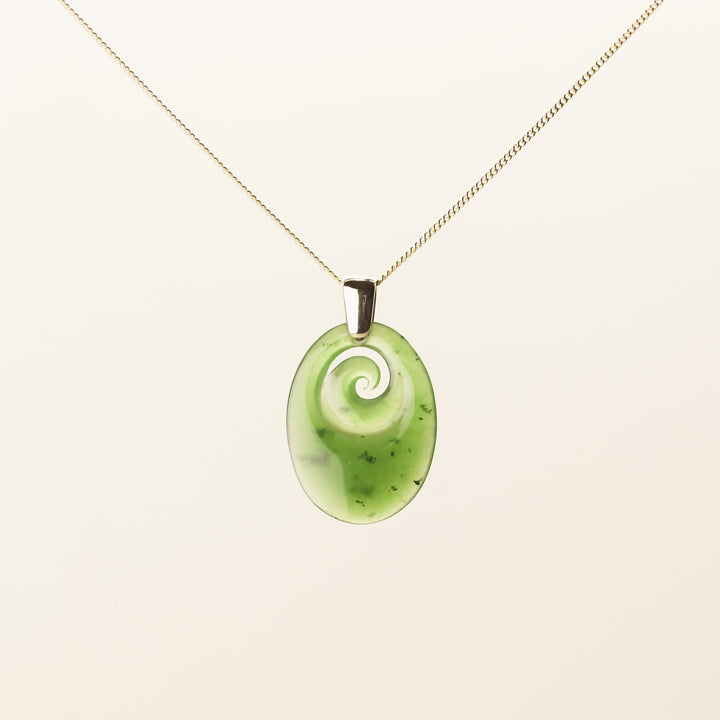 Kahurangi XS Koru Pounamu Pendant