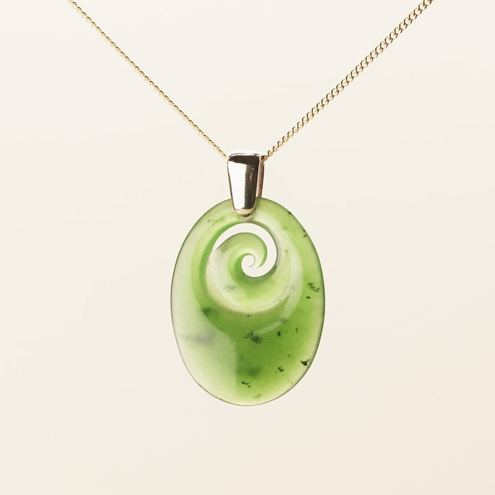 Kahurangi XS Koru Pounamu Pendant