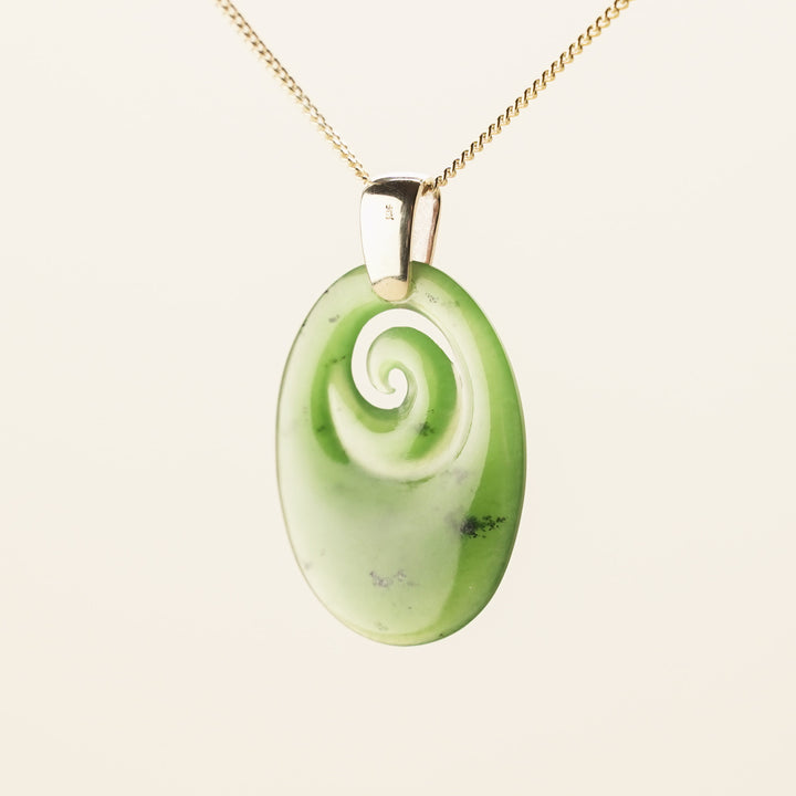 Kahurangi XS Koru Pounamu Pendant