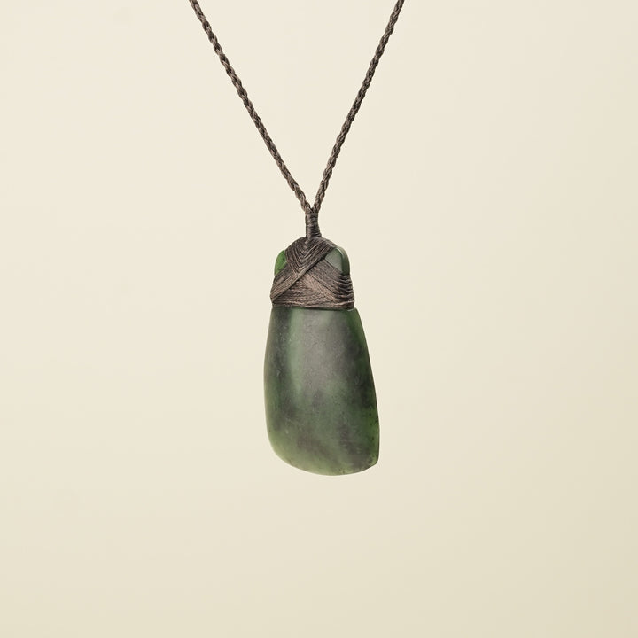 Toki Kawakawa Matte Greenstone Large