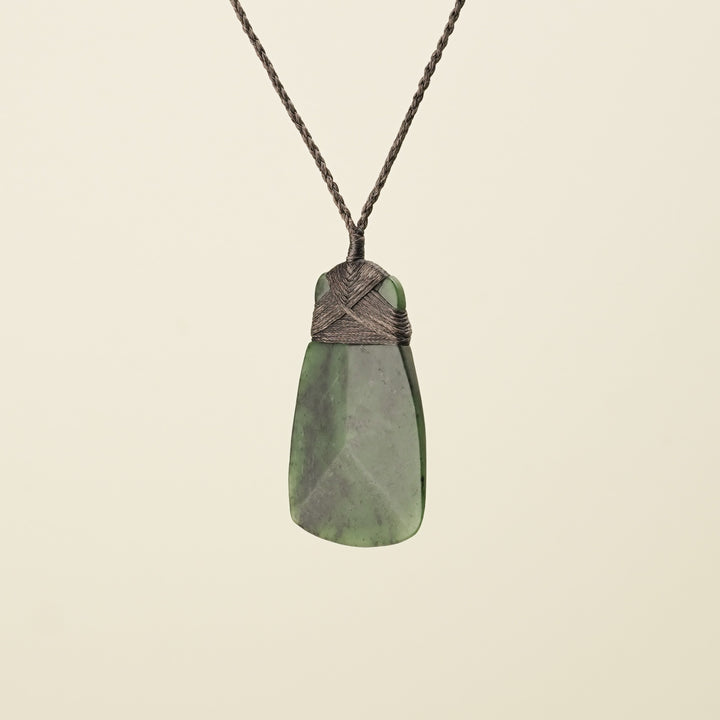 Toki Kawakawa Matte Greenstone Large