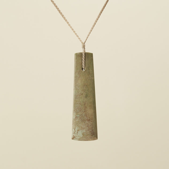 Toki Raukaraka Pounamu Extra Large Pendant