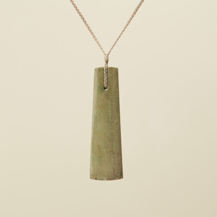 Toki Raukaraka Pounamu Extra Large Pendant