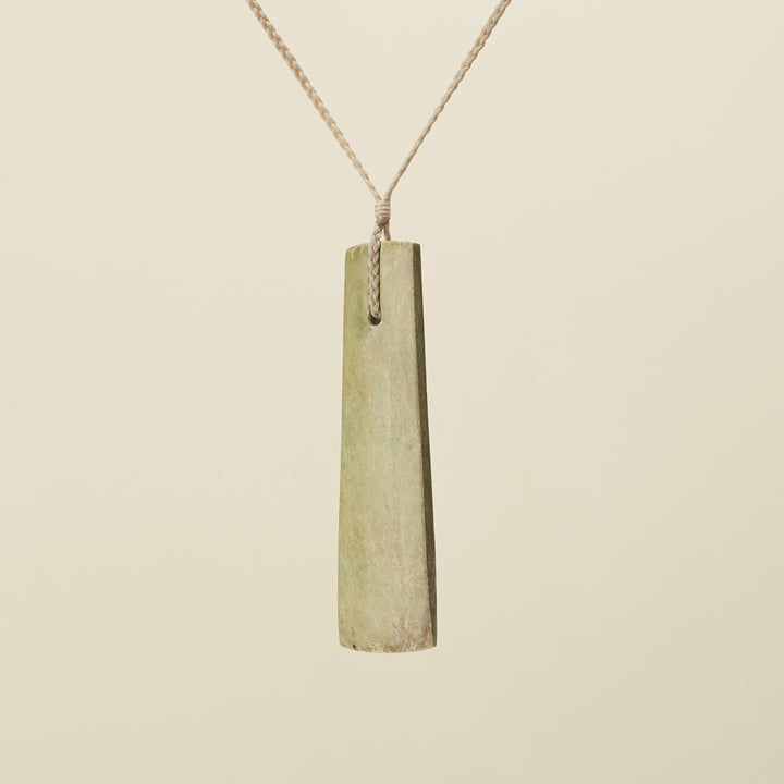 Toki Raukaraka Pounamu Extra Large Pendant