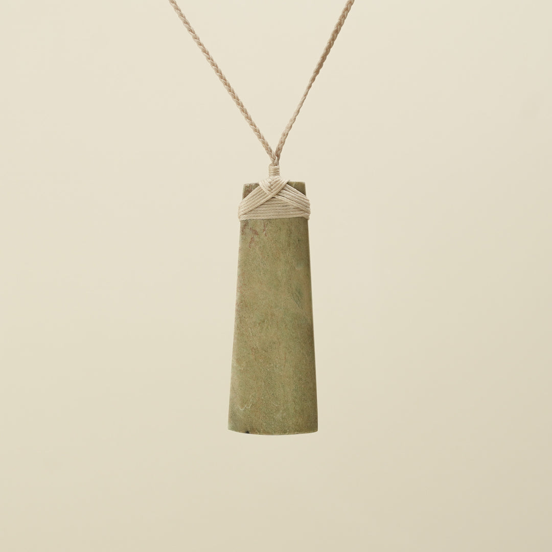 Toki – Raukaraka Pounamu Extra Large Pendant
