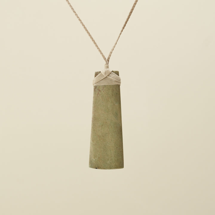 Toki – Raukaraka Pounamu Extra Large Pendant