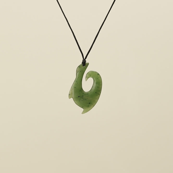 Hei Matau Pendant Matte Medium