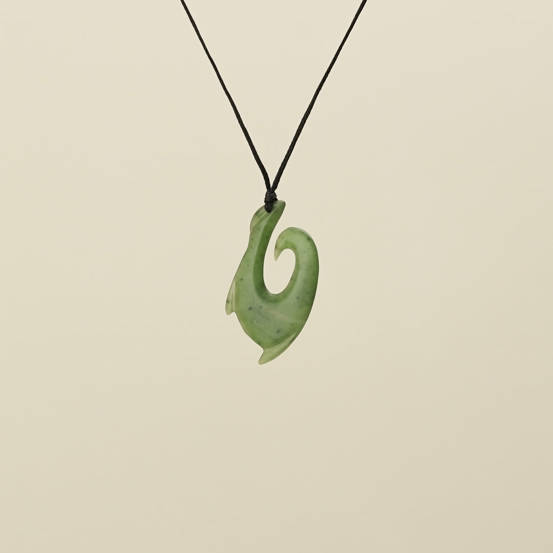 Hei Matau Pendant Matte Medium