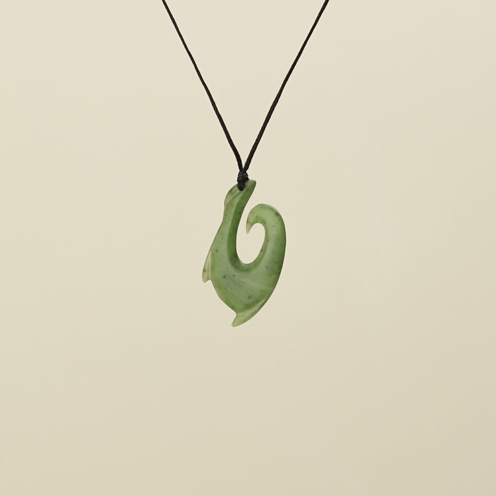 Hei Matau Pendant Matte Medium