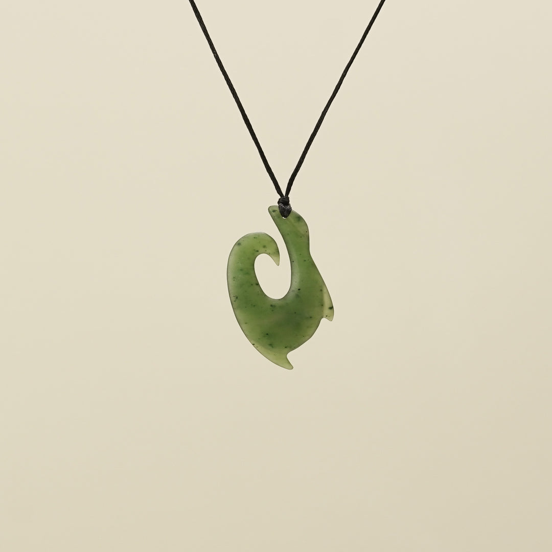 Hei Matau Pendant Matte Medium