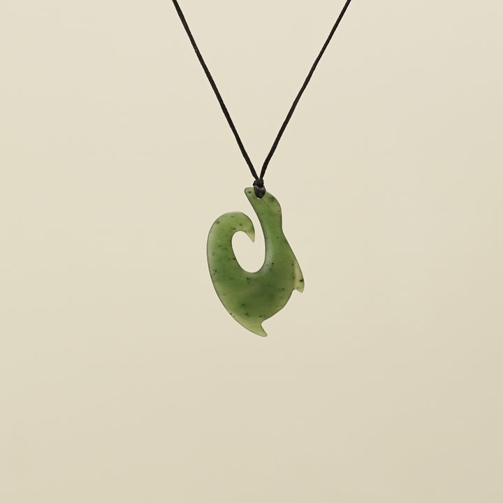 Hei Matau Pendant Matte Medium