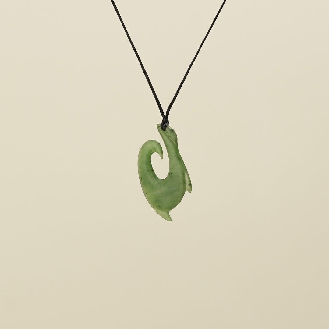 Hei Matau Pendant Matte Medium
