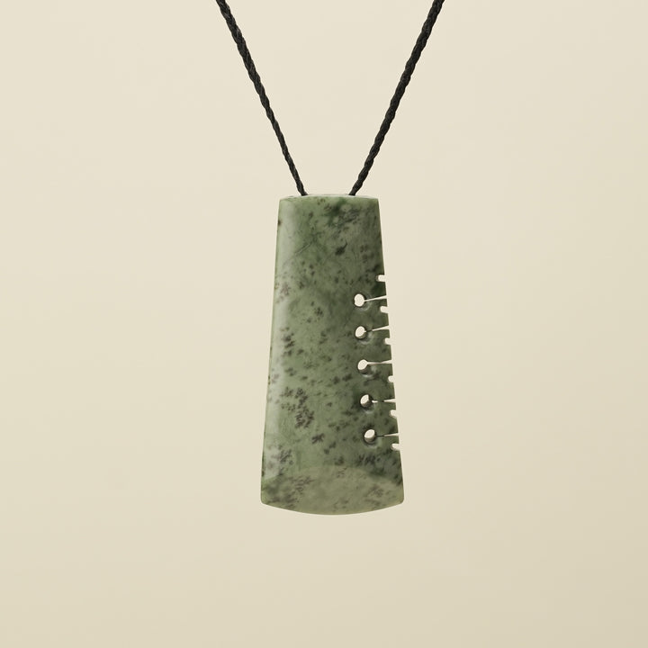 Notched Toki Kōkopu Large Pendant