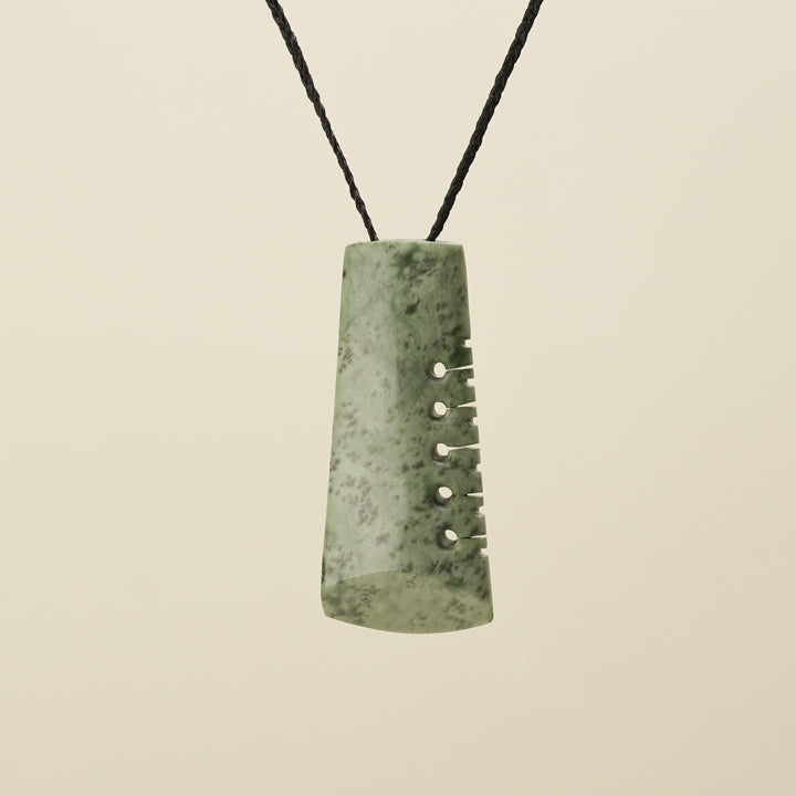 Notched Toki Kōkopu Large Pendant