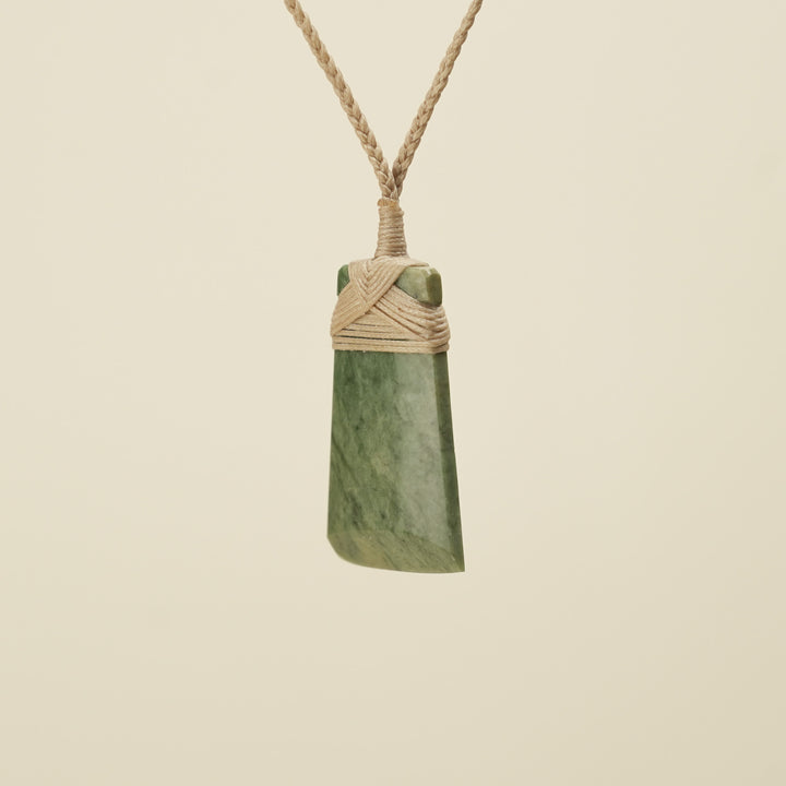 Toki Raukaraka Matte Small Pounamu