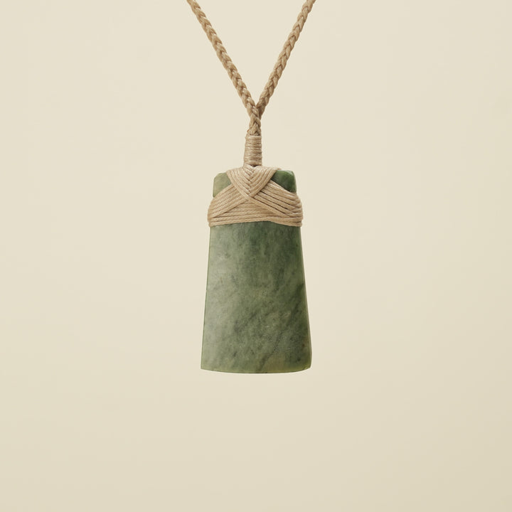 Toki Raukaraka Matte Small Pounamu