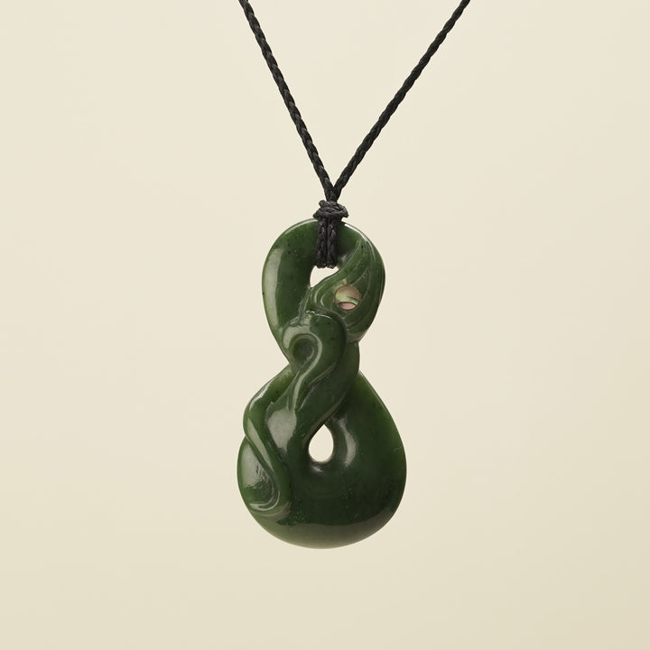 Manaia Greenstone Large Pendant