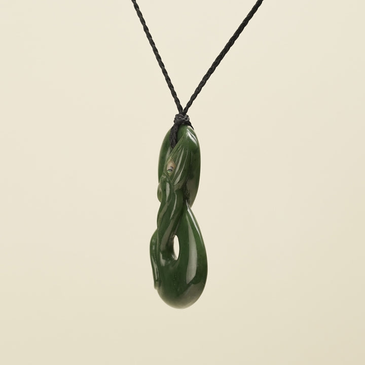 Manaia Greenstone Large Pendant