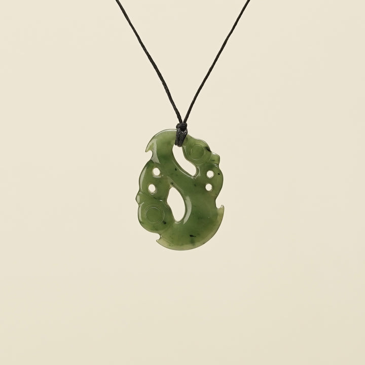 Manaia Greenstone Small Pendant