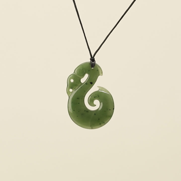Manaia Greenstone Medium Pendant