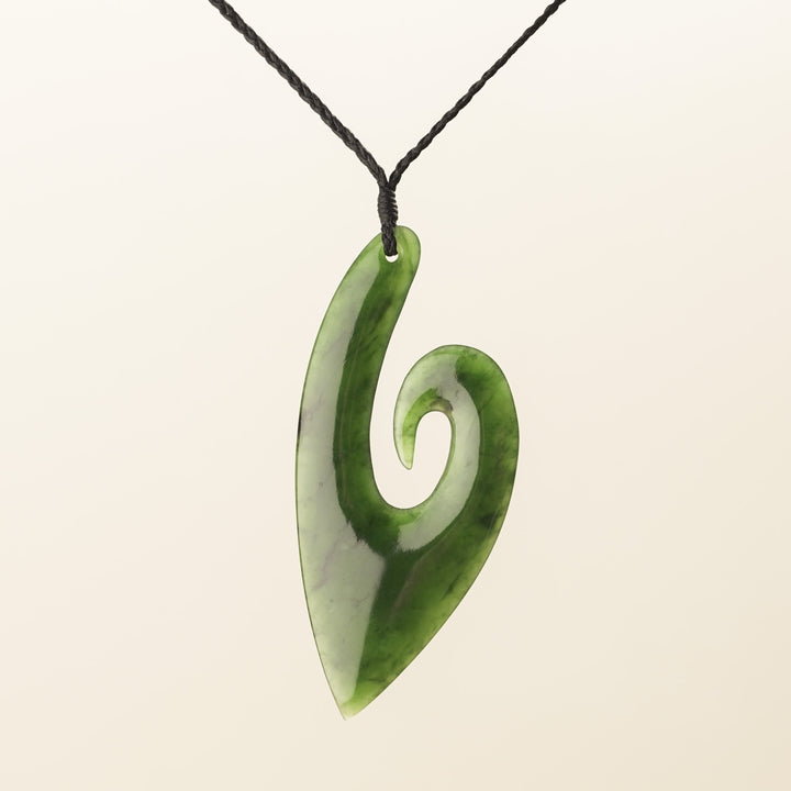Kahurangi Pounamu Hei Matau L Pendant