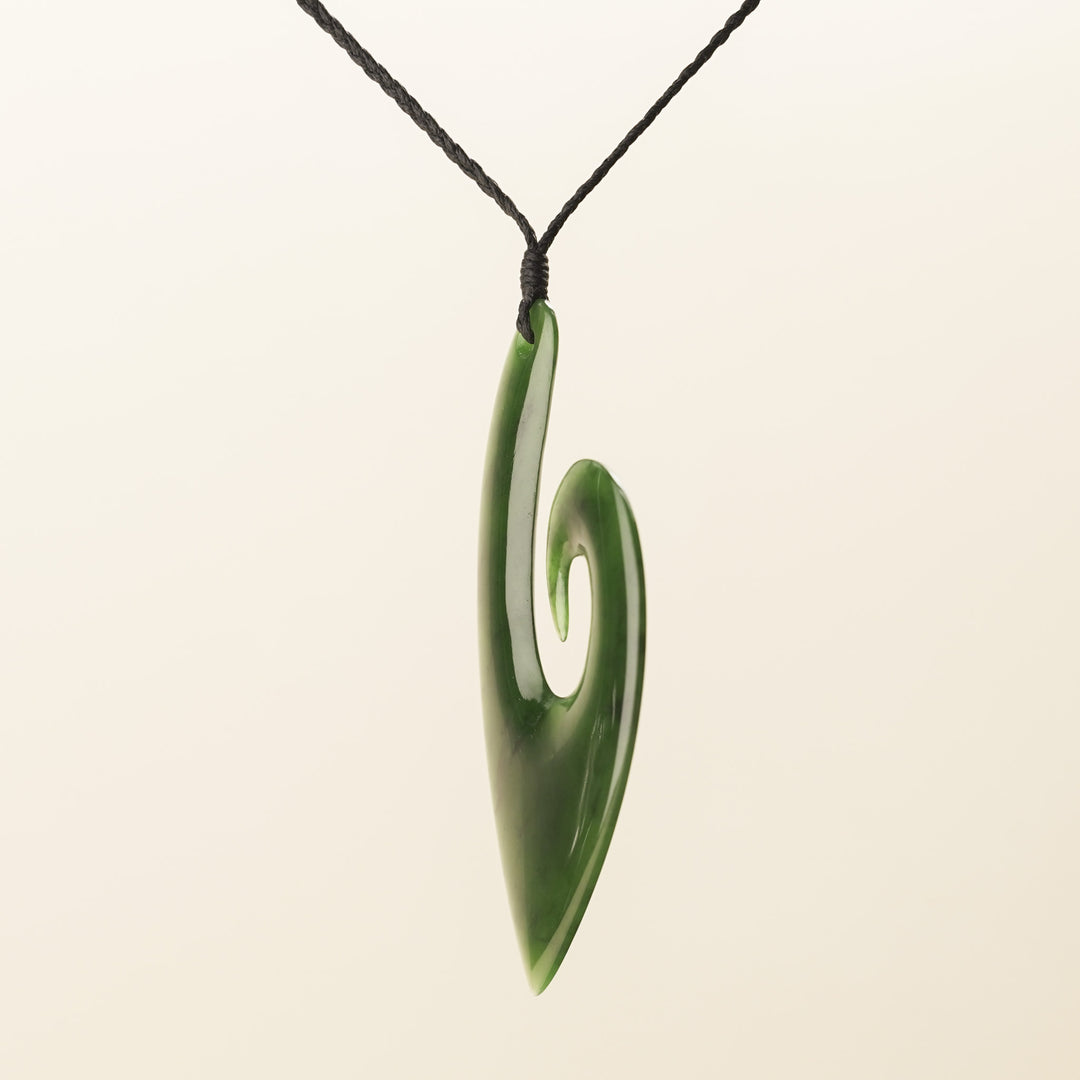 Kahurangi Pounamu Hei Matau L Pendant