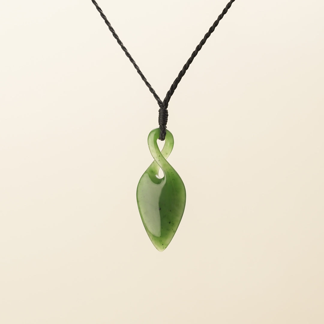 Single Pikorua Greenstone Pendant