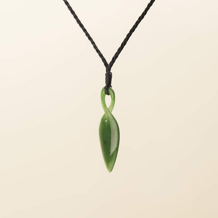 Single Pikorua Greenstone Pendant