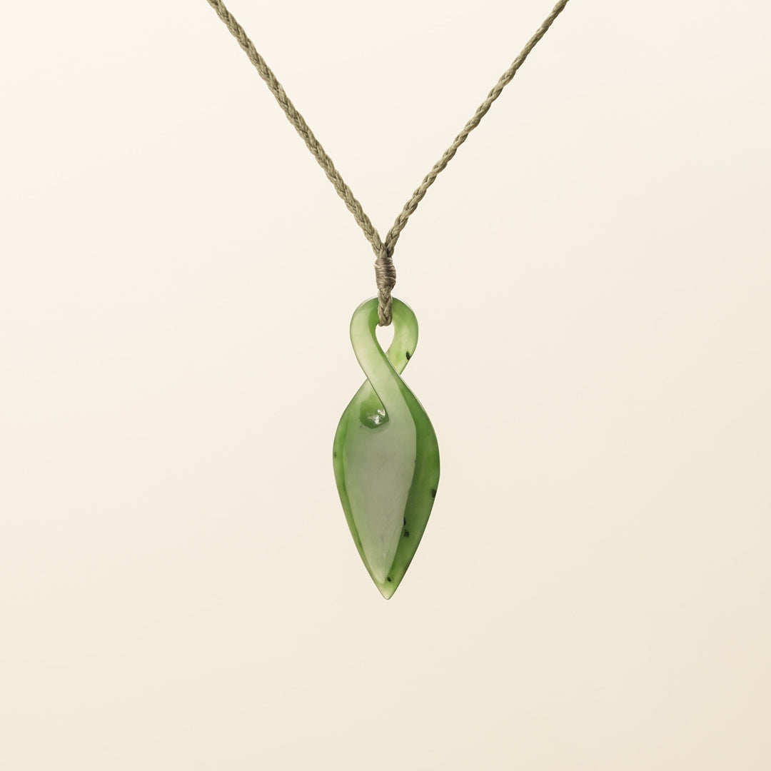 Single Pikorua Greenstone Pendant