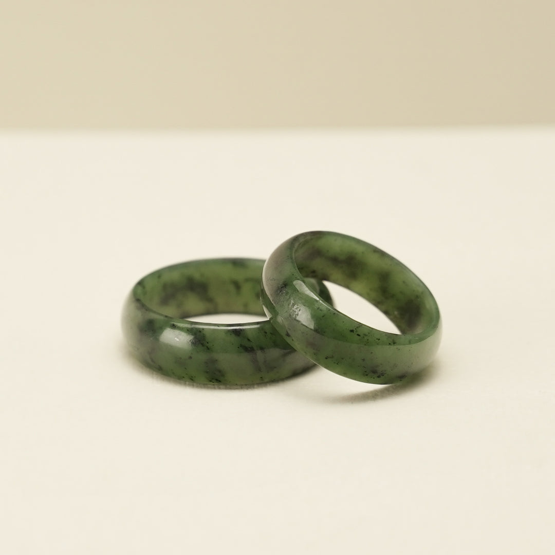 Jade Band Ring 8mm