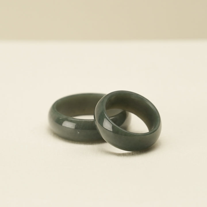 Jade Band Ring 8mm